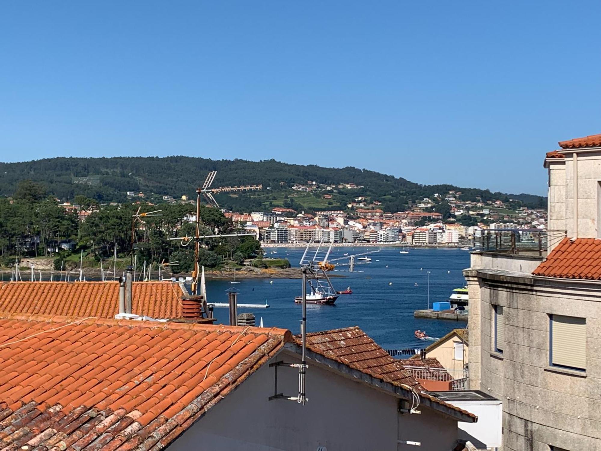 Estudio Con Terraza En La Playa Sanxenxo Dış mekan fotoğraf
