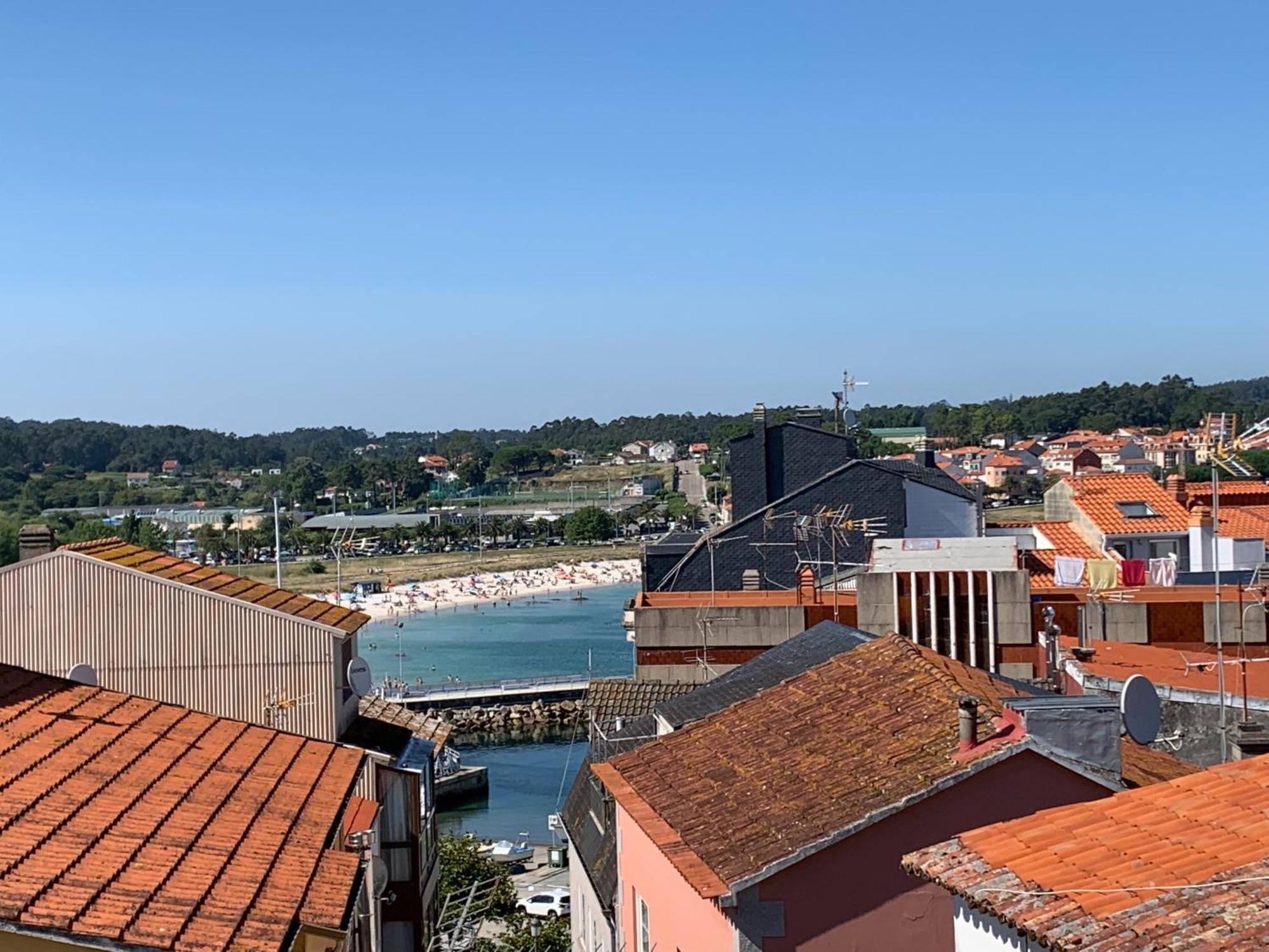 Estudio Con Terraza En La Playa Sanxenxo Dış mekan fotoğraf